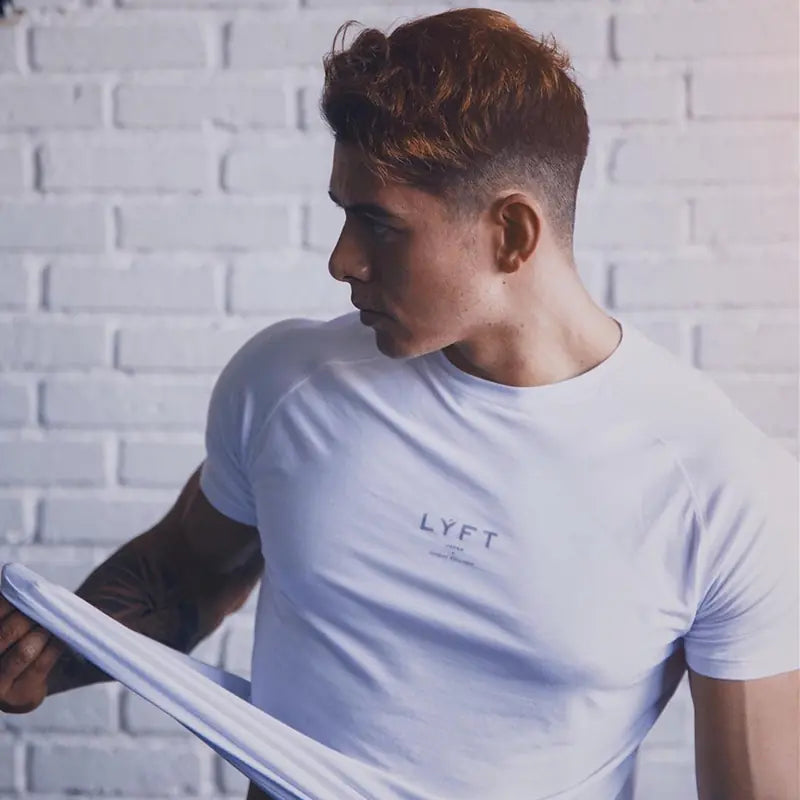 Men's Sports Running Training T-Shirt for Fitness