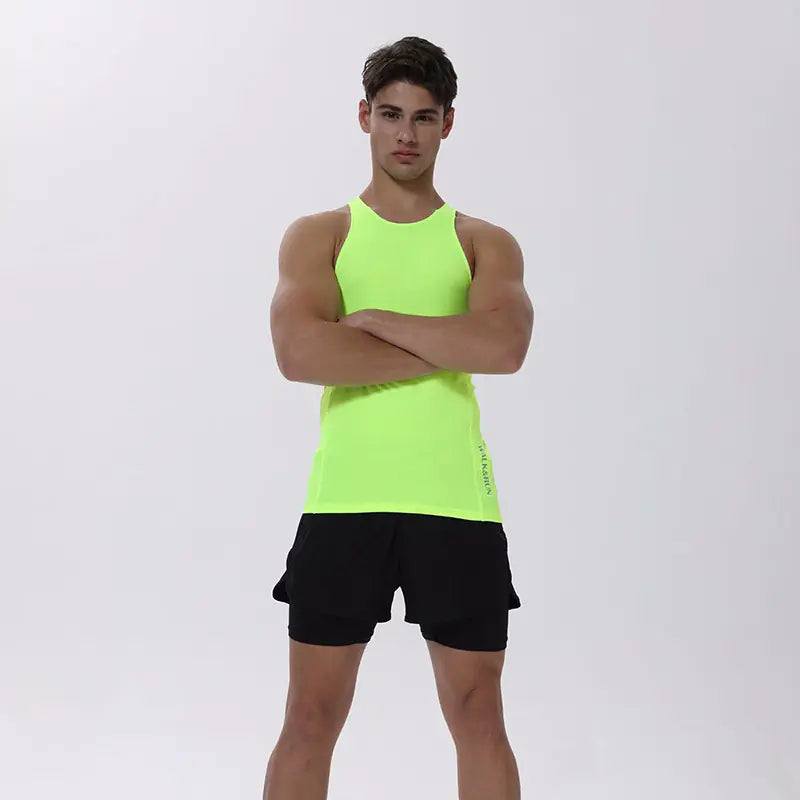 Men's Sweat-Wicking Breathable Sports T-Shirt for Running
