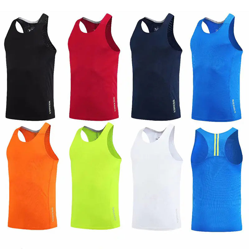 Men's Sweat-Wicking Breathable Sports T-Shirt for Running